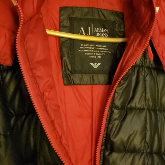 ARMANI Jeans winter quilted jacket XL